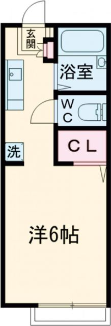 東京都目黒区緑が丘３（アパート）の賃貸物件の間取り