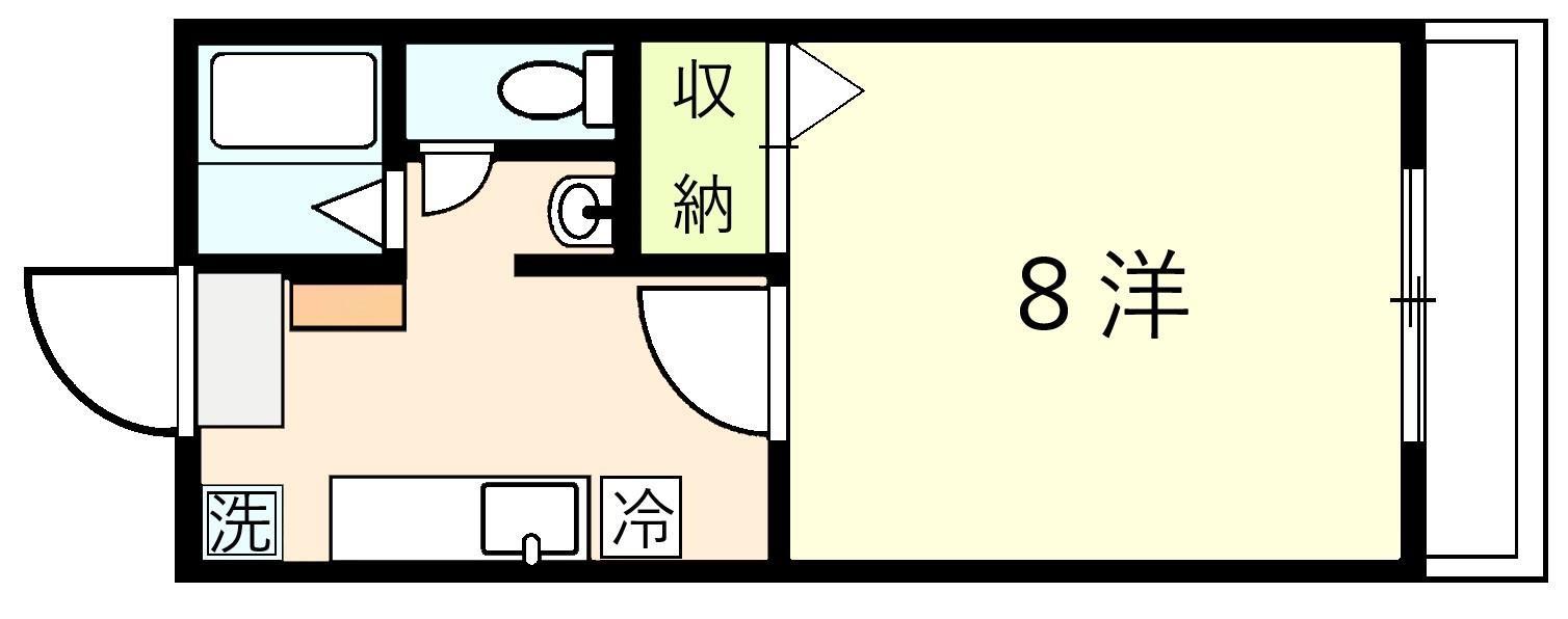 サンライフＴＡＫＡＫＵＲＡの間取り