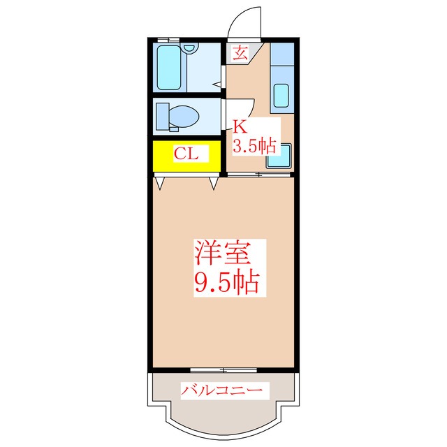 MIIスターマンションの間取り