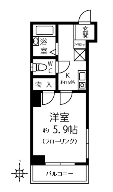 サンセリテの間取り