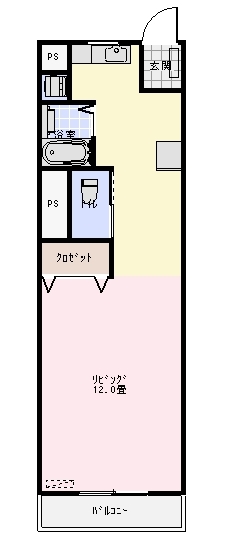 ハイツ若葉の間取り