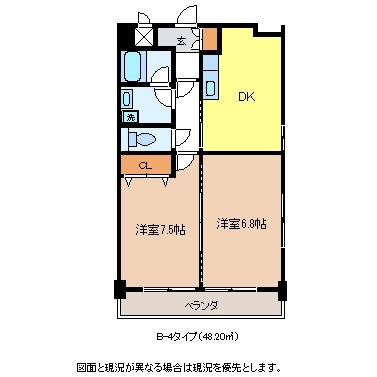 メゾンユートピアの間取り