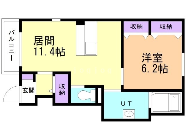 サンフォレスタの間取り