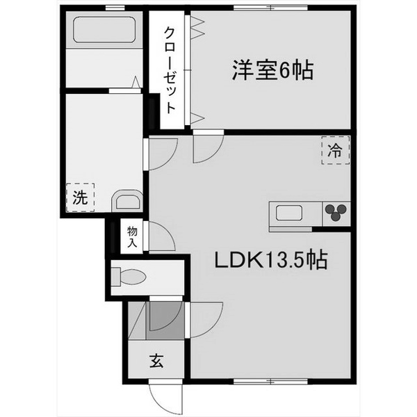 ハニエル　IIの間取り