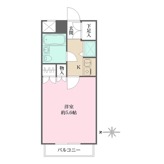 藤和シティコープ大倉山駅前の間取り