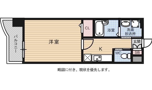 ピュアドームサンミッシェル博多の間取り