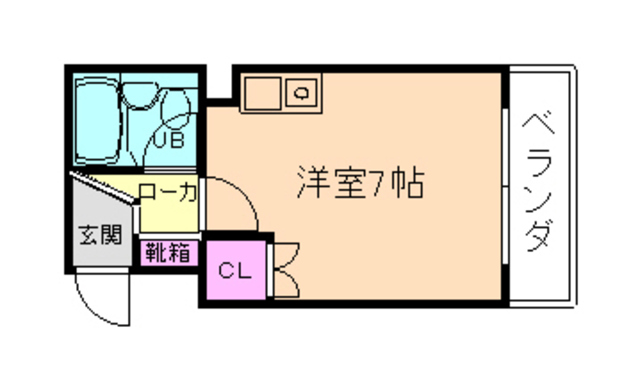 カルム白島の間取り