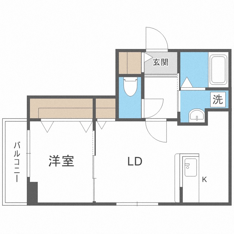 ＣＡＲＲＥＲＡ福住　２ｎｄ．の間取り