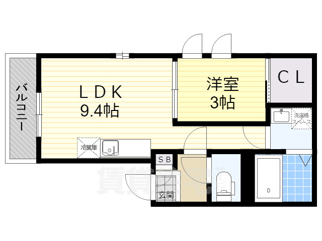 ＧＲＡＮＤＴＩＣ宝塚の間取り