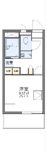 レオパレスグリーンシティの間取り