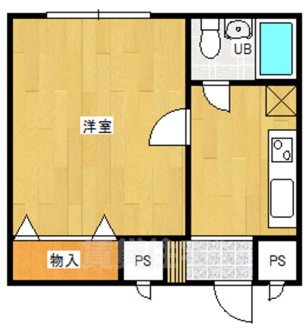 アビタシオン鴨川の間取り