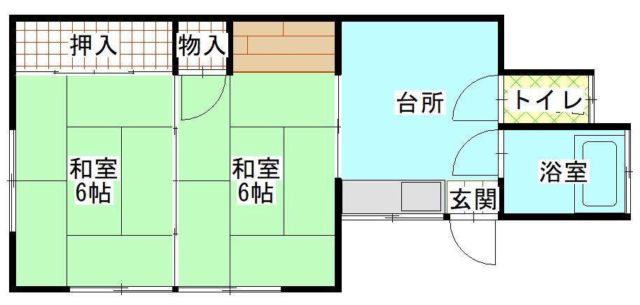 鈴木アパートの間取り