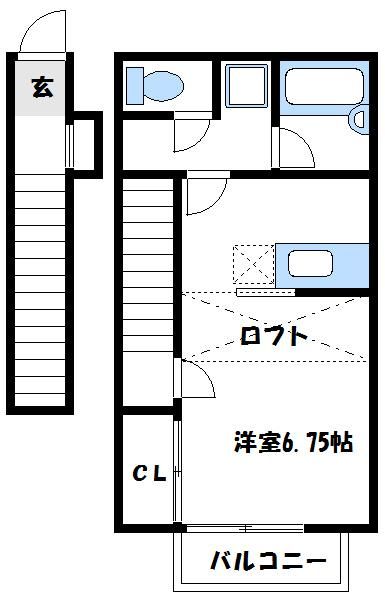 アドラブール多摩境の間取り