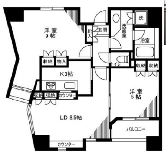 エスト・グランディール船橋本町の間取り