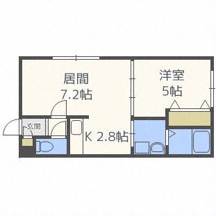 アセット壱番館の間取り