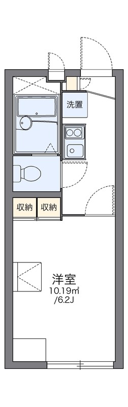 レオパレスSAKURAの間取り