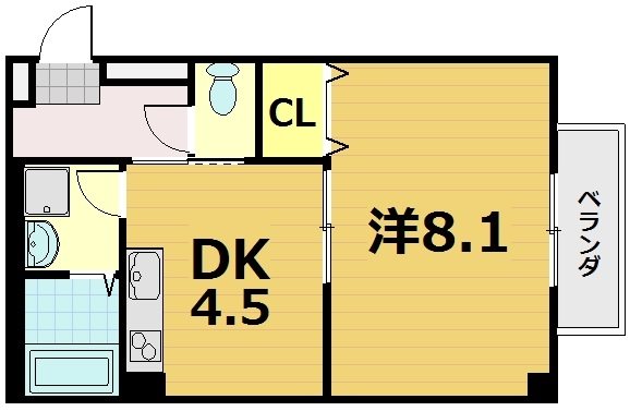 プレステージ翼の間取り