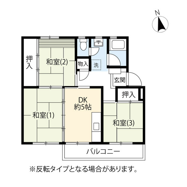 ＵＲ国立富士見台の間取り