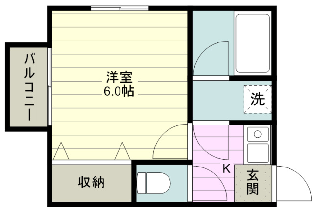 パークサイド針ヶ谷IIの間取り