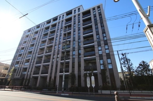 練馬区春日町のマンションの建物外観