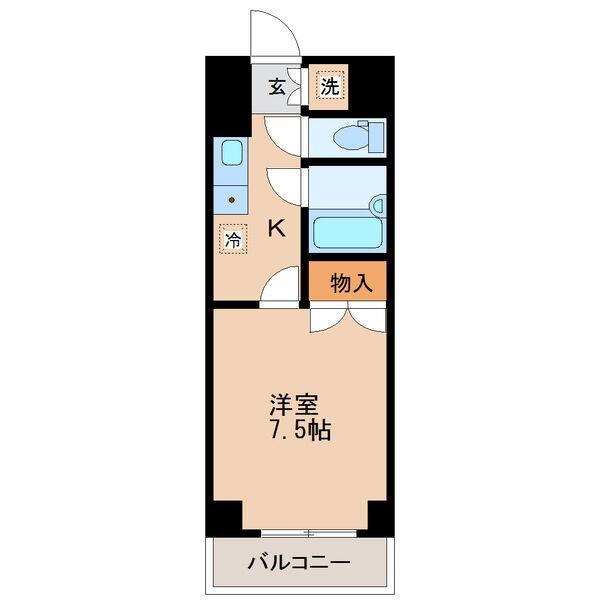 シャングリラ八幡の間取り