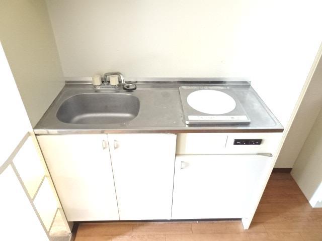 キッチン　1口IHコンロ付き！