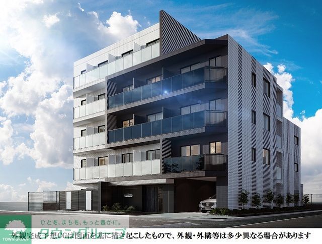 建物外観　外観パース