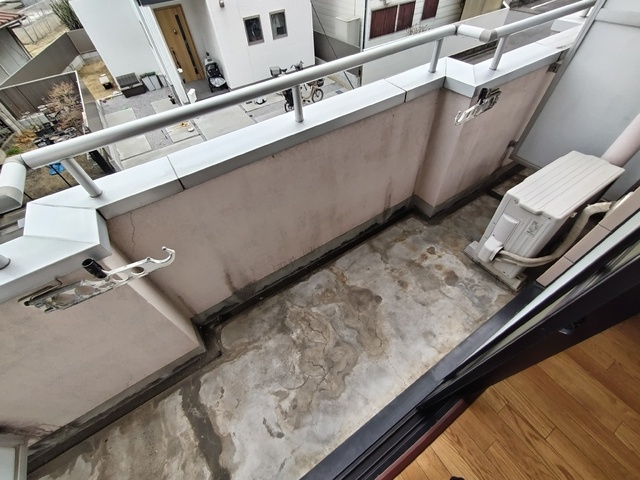 バルコニー　★晴れた日は洗濯物が外干しできるバルコニー★