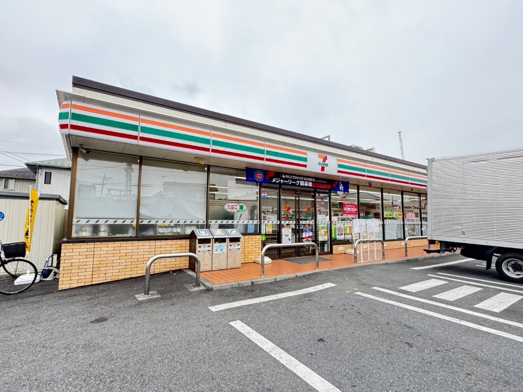 コンビニ　セブンイレブン 足立保木間3丁目店（コンビニ）まで467m