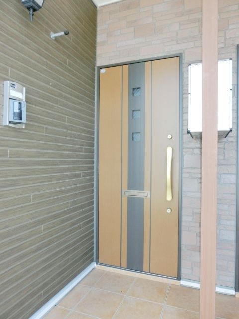 セキュリティ　カメラ付きのインターホンがあるので防犯も安心