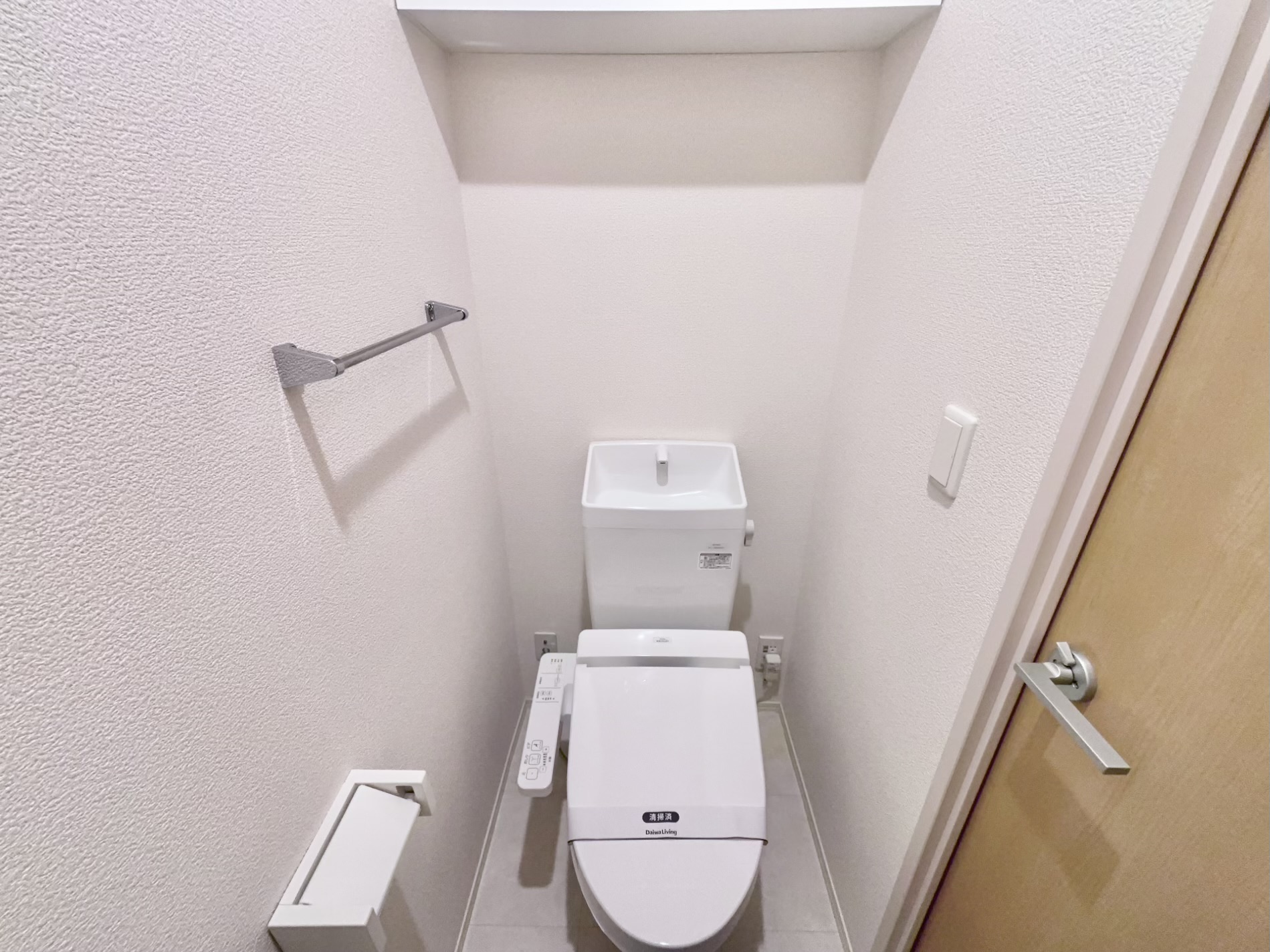 トイレ　トイレ部分・ウォシュレット機能付きで清潔感◎