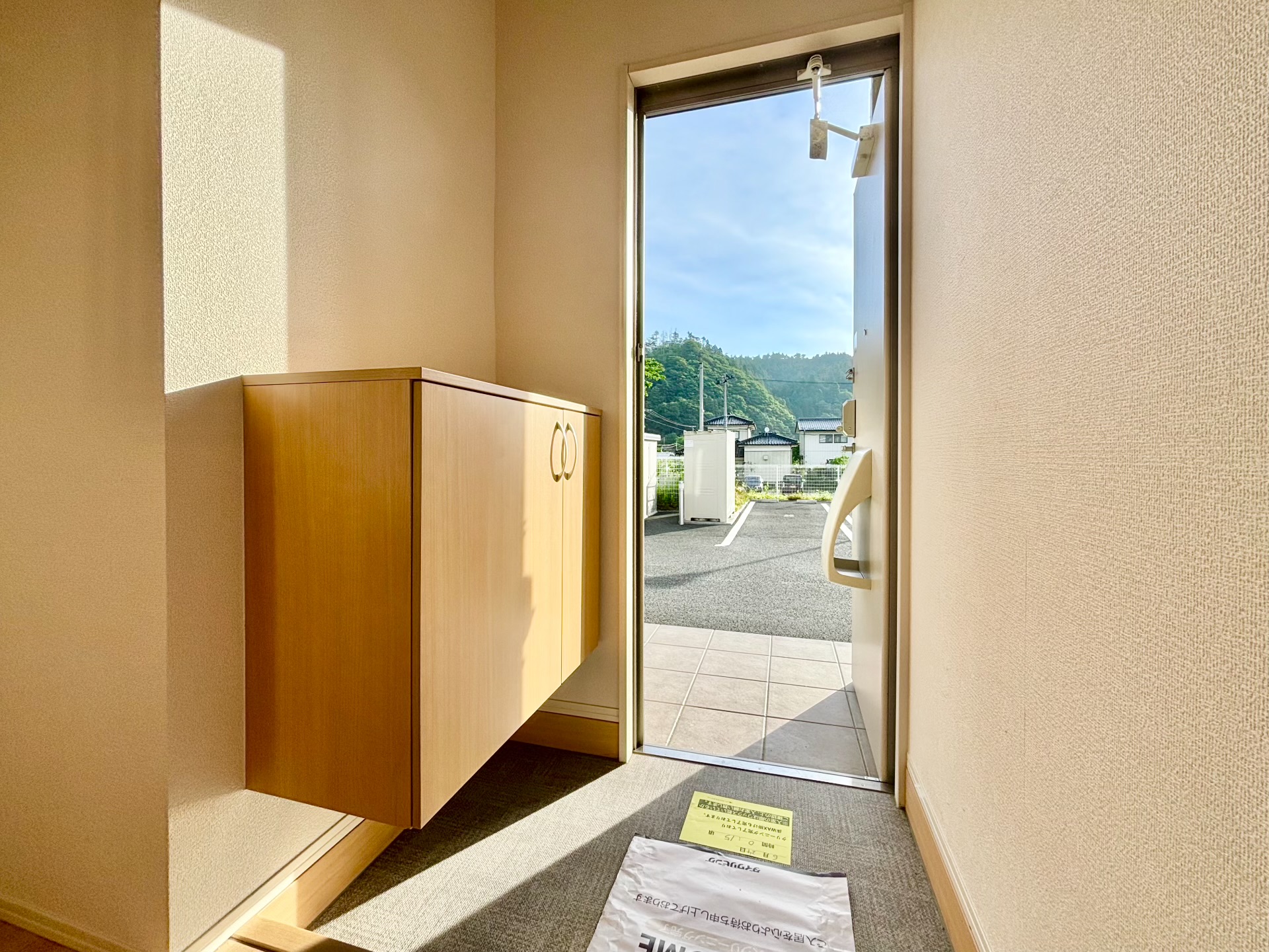 玄関　玄関・シューズボックス＆玄関収納付きです♪