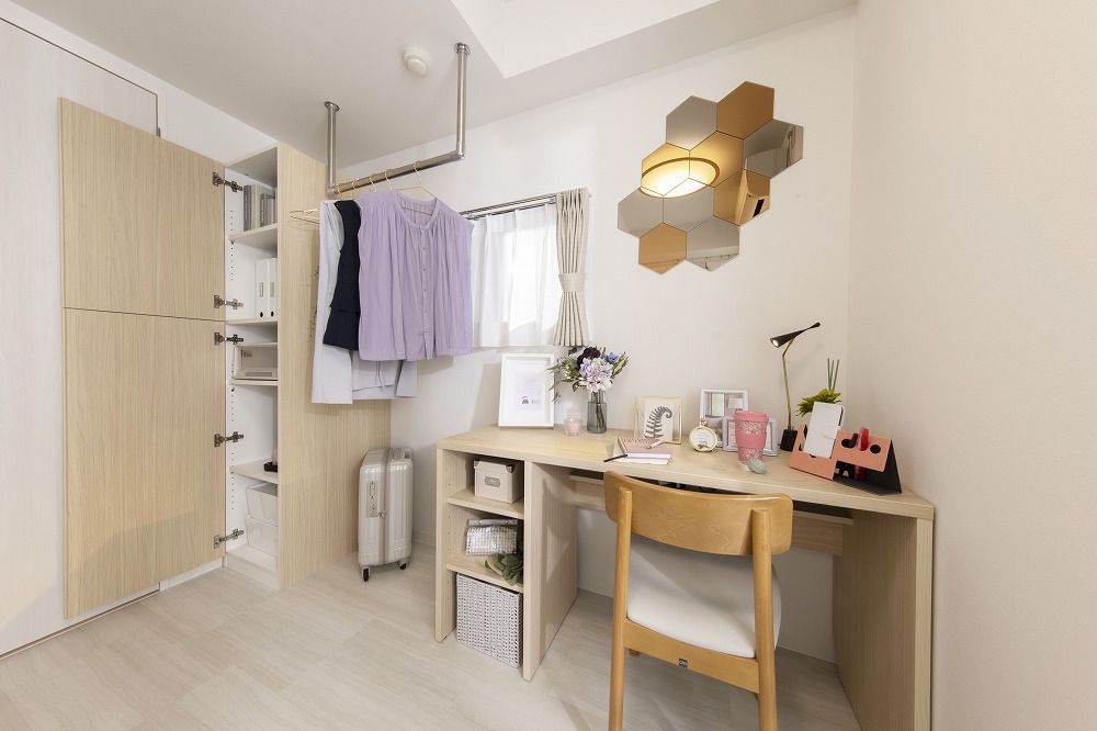 収納　各部屋様々なタイプの収納スペースがございます。