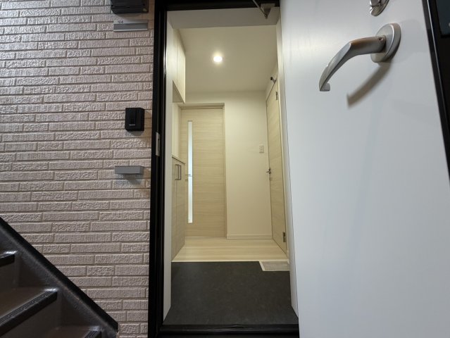 玄関　ゆったりとした玄関です