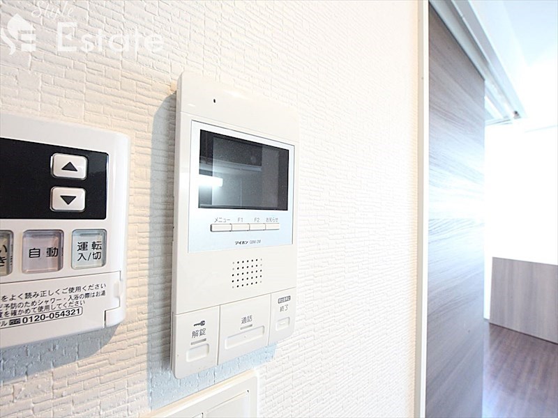 セキュリティ　モニター付きインターホン