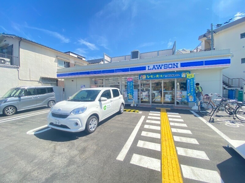 コンビニ　ローソン神戸坂上四丁目店（コンビニ）まで298m