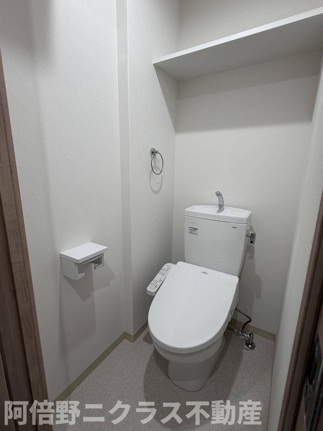 トイレ　トイレもきれいです