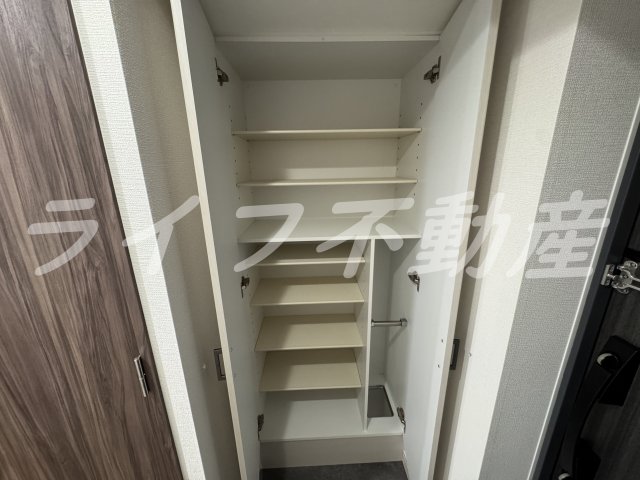 収納　専用の収納スペースです