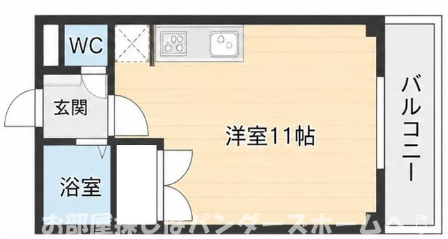 パティオ香里園東の間取り写真