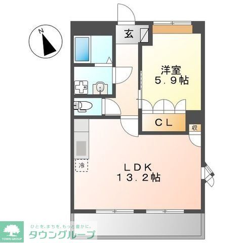 フォレストヴィラIの間取り写真