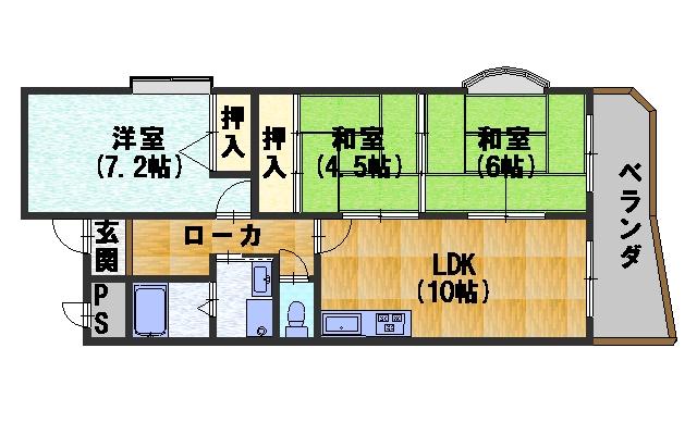 日本鉱産ビルグラハイツの間取り写真