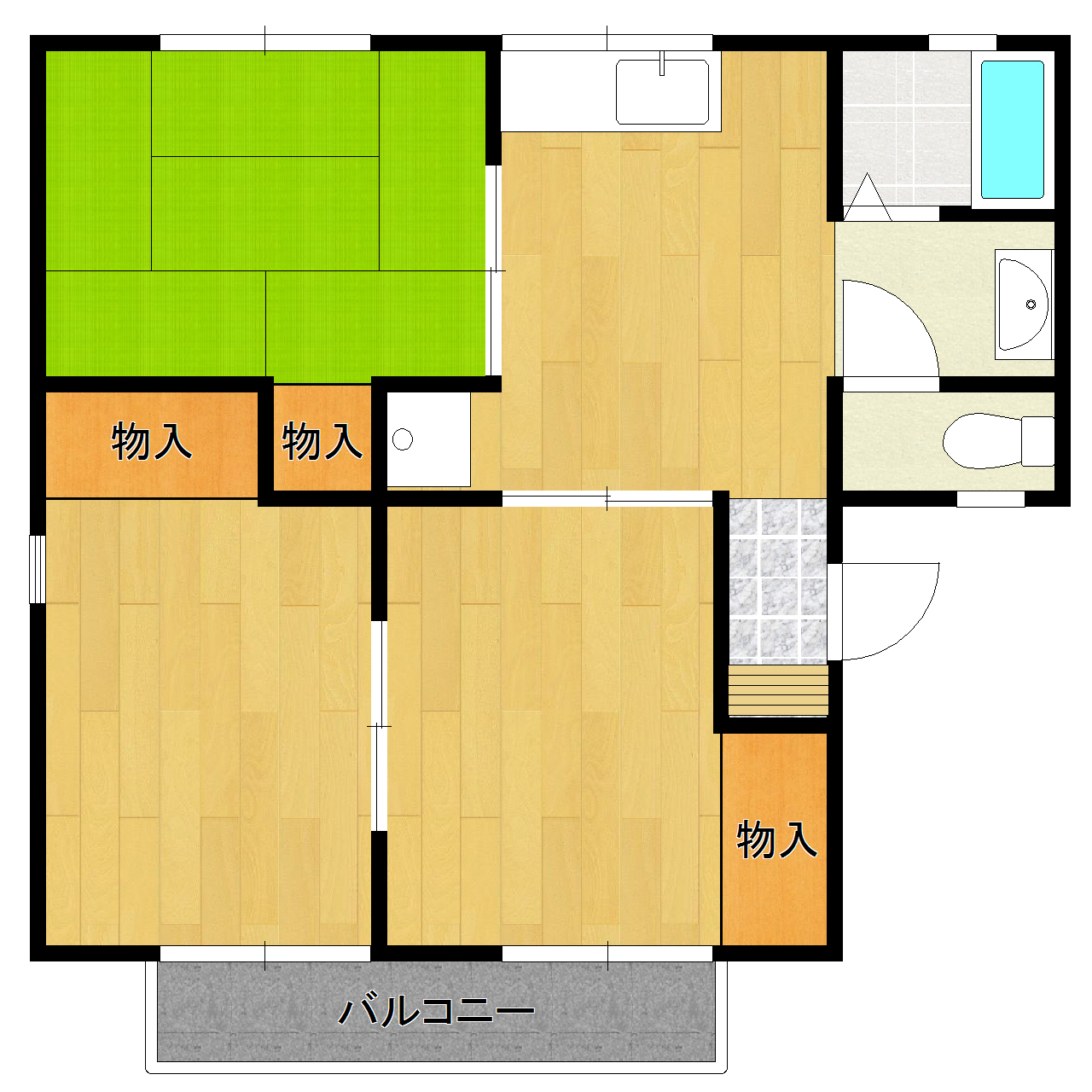 メゾン大塚Ａの間取り