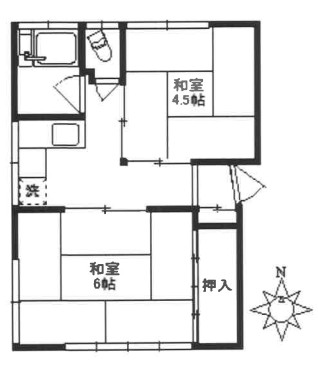 大野荘の間取り