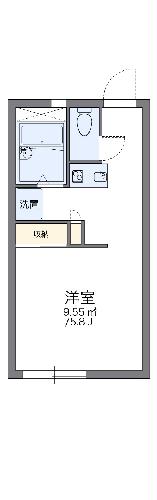 レオパレスＥＡＳＴ　ＦＩＥＬＤ　精華の間取り