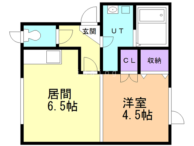 ドリーム清見の間取り