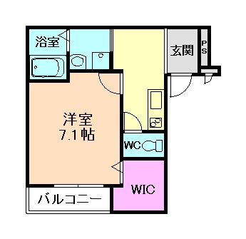 【フジパレス出来島WESTI番館の間取り】