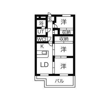 チェレステSUZUKAの間取り