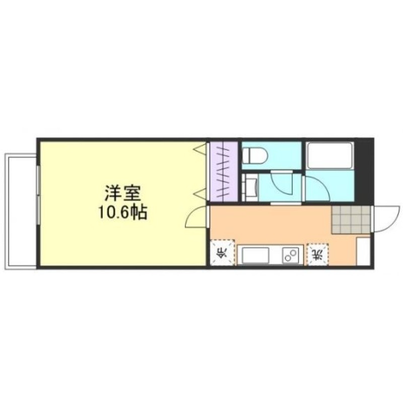 倉敷市昭和のマンションの間取り