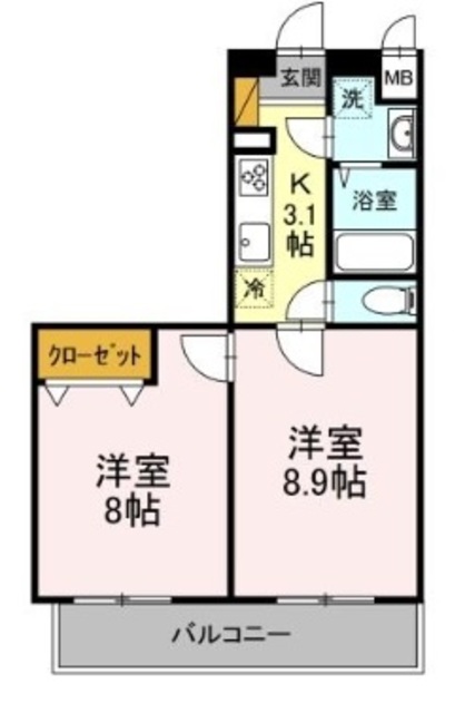 アーバンシャトー千葉中央の間取り