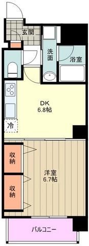 フェリーチェ国立の間取り